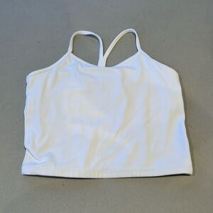 White athleta top